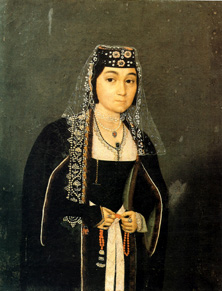 <i><b>Portrait d'Ananian </b>1830-40  Tout ce qui touche son pinceau doit devenir pur et gracieux, engendrer sa vision du monde Tel tait son crdo. </i>