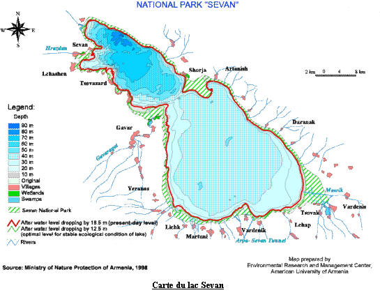 lac sevan tourisme